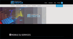 Desktop Screenshot of partypeoplesoundsolutions.com